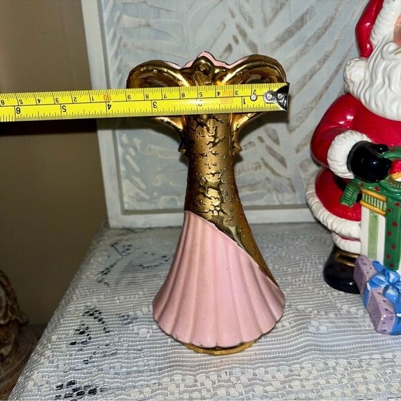 Savoy China Weeping Gold Vase 50s/60s Vintage Mid Century 🎉 HOST PICK 🎉 - Picture 11 of 16